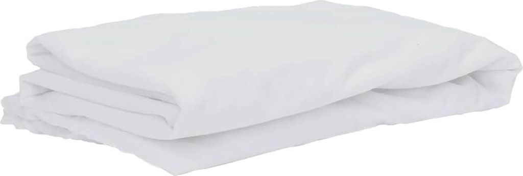 vidaXL Matratzenschoner Weiß 90x200 cm Wasserdicht