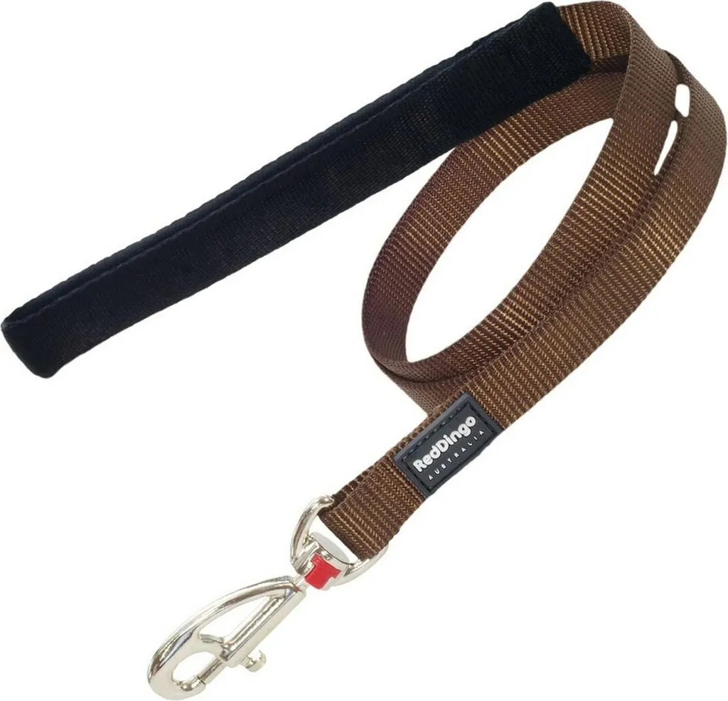 Guinzaglio Red Dingo Brown 120cm | Ideale per Educazione e Passeggio