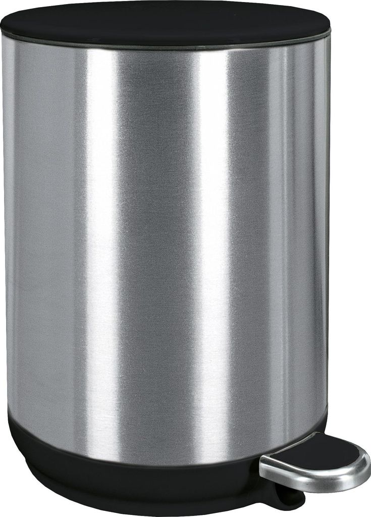 Kleine Wolke Kosmetikeimer COLONNA Schwarz 5 Liter