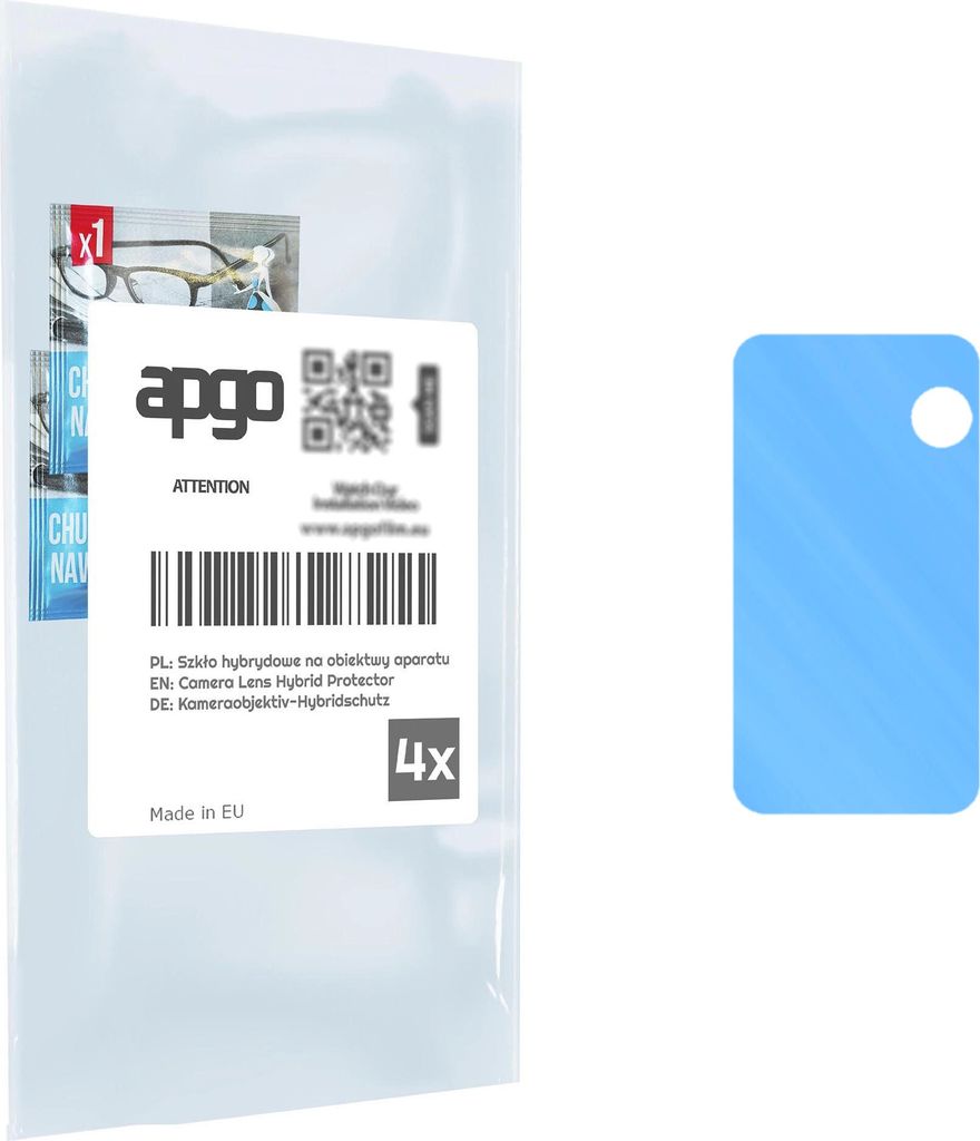apgo 4 Stück Linsenschutz Kamera Schutzglas für Samsung Galaxy Z Fold 2 Kameraschutz, 9H Kameraobjektiv Camera Lens Protector