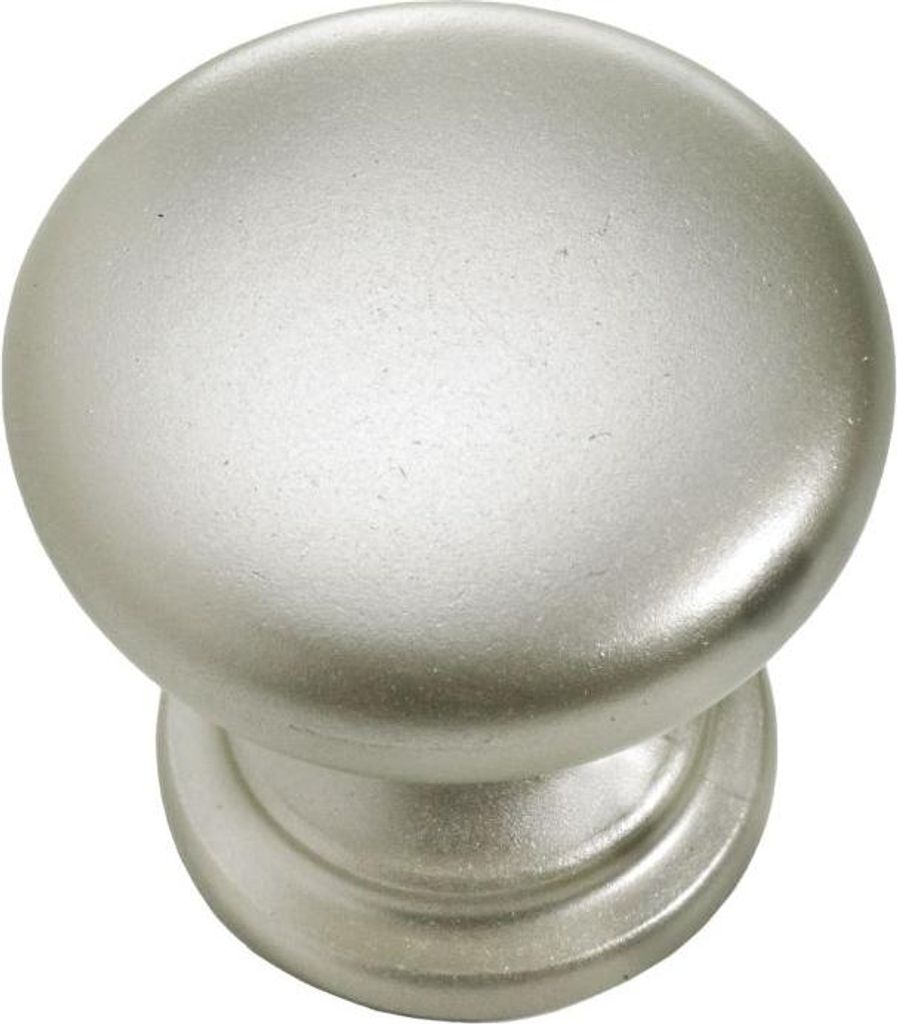 Hettich Möbelknopf Kunststoff silber Ø 25,0 mm - 1 Stück Produktbild 