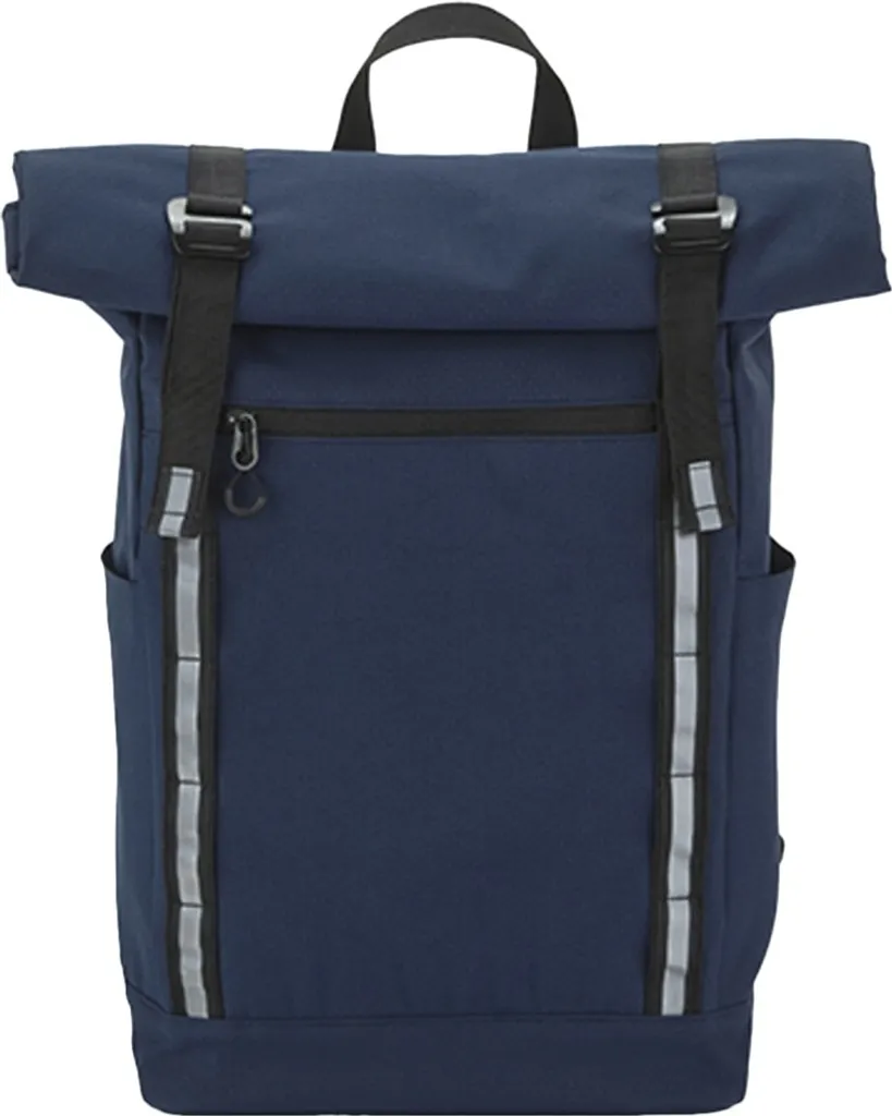Quadra - Zaino "Urban Commute", Roll Top PC4927 (taglia unica) (blu scuro)