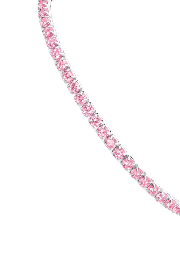 THOMAS SABO Tennisarmband mit pinken Steinen A2167-051-9 Produktbild 4