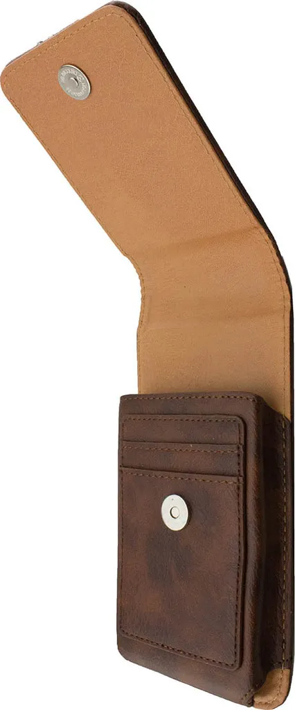 borsa esterna caseroxx per Cat S61 in marrone