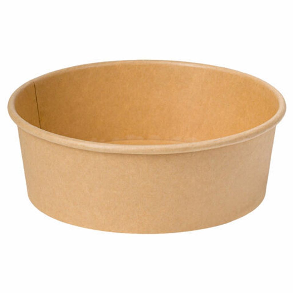 50x Salatschalen 1300 ml aus Kraftpapier braun Produktbild 