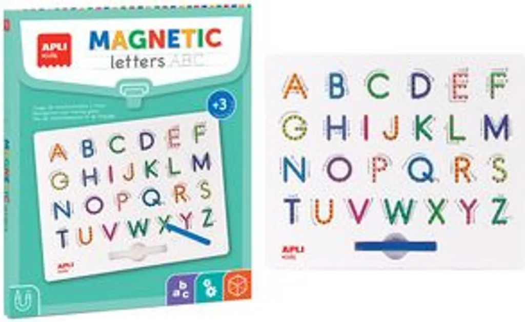 Jeu éducatif de lettres magnétiques ABC APLI kids Tableau magnétique