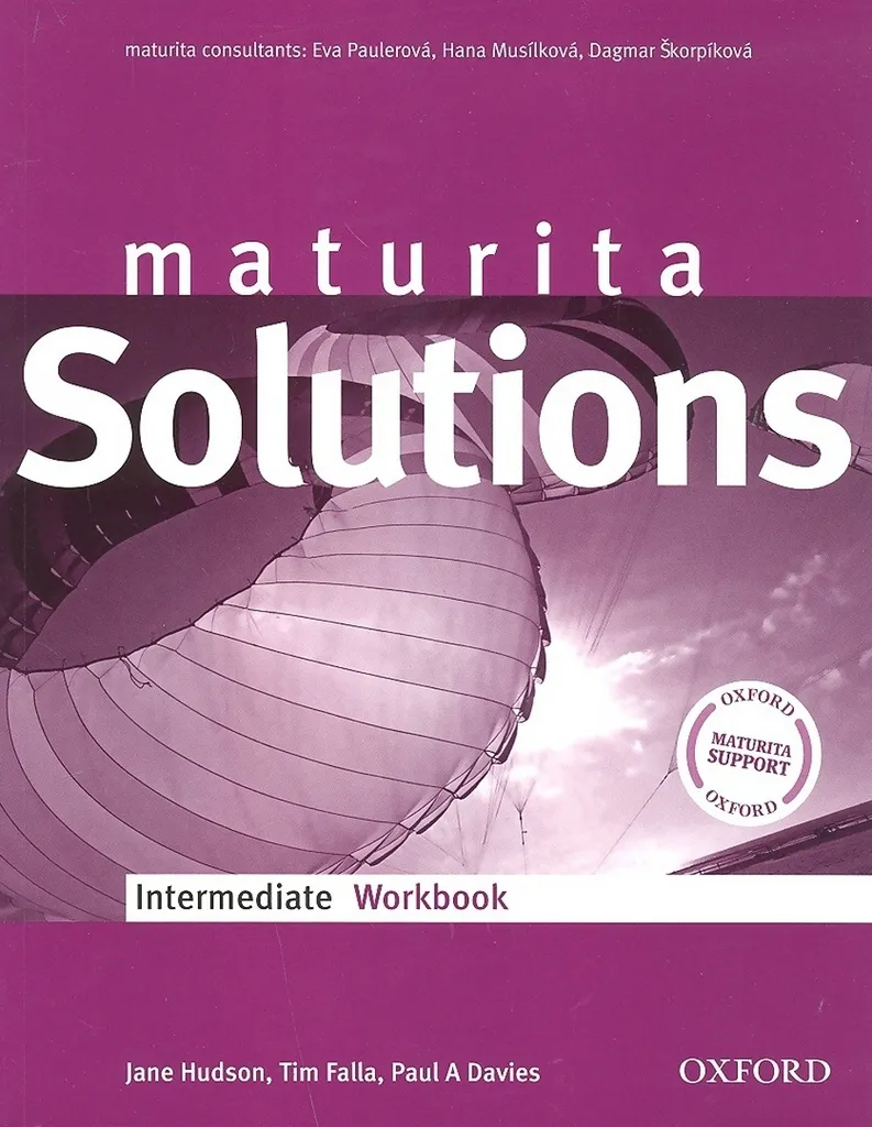 Maturita Solutions Workbook Intermediate : Méthode d'anglais Jane Hudson