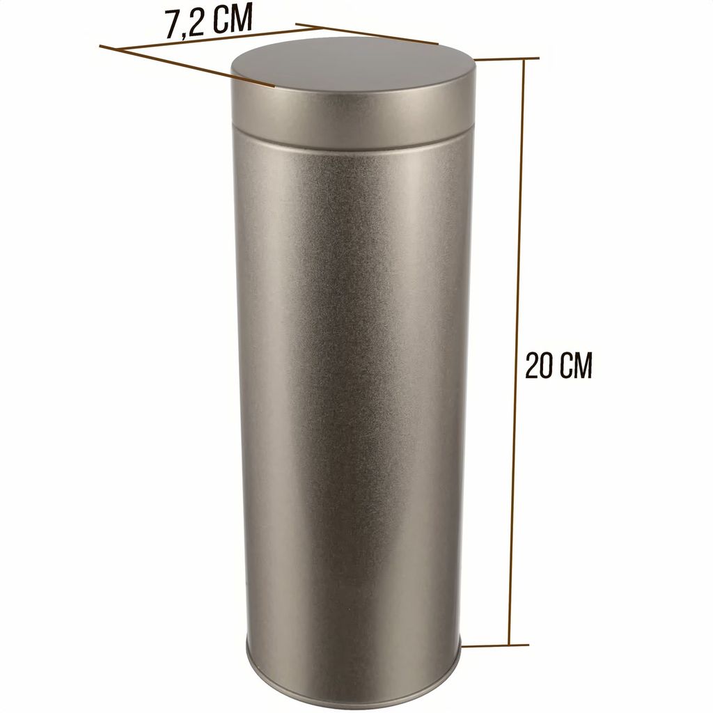 Dosenritter | 2 x runde Kaffeepaddose / Vorratsdose, Produktbild 2