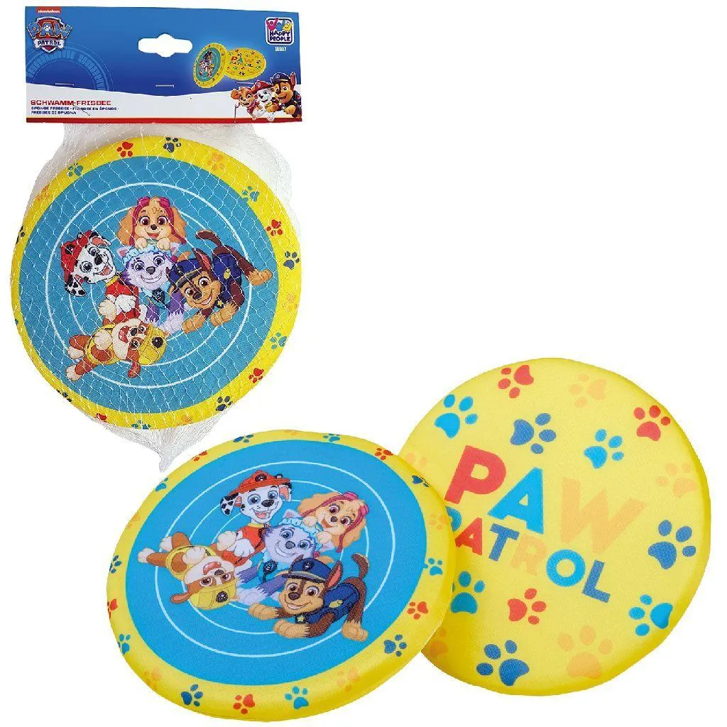 Disque Volant PAW Patrol HAPPY PEOPLE 16917 Aérodynamique et Léger