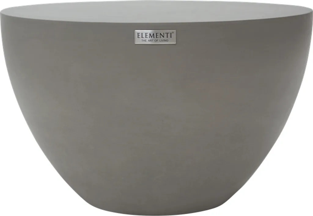 Table basse CHRONOS Series Small Space Grey - Design Industriel Gris
