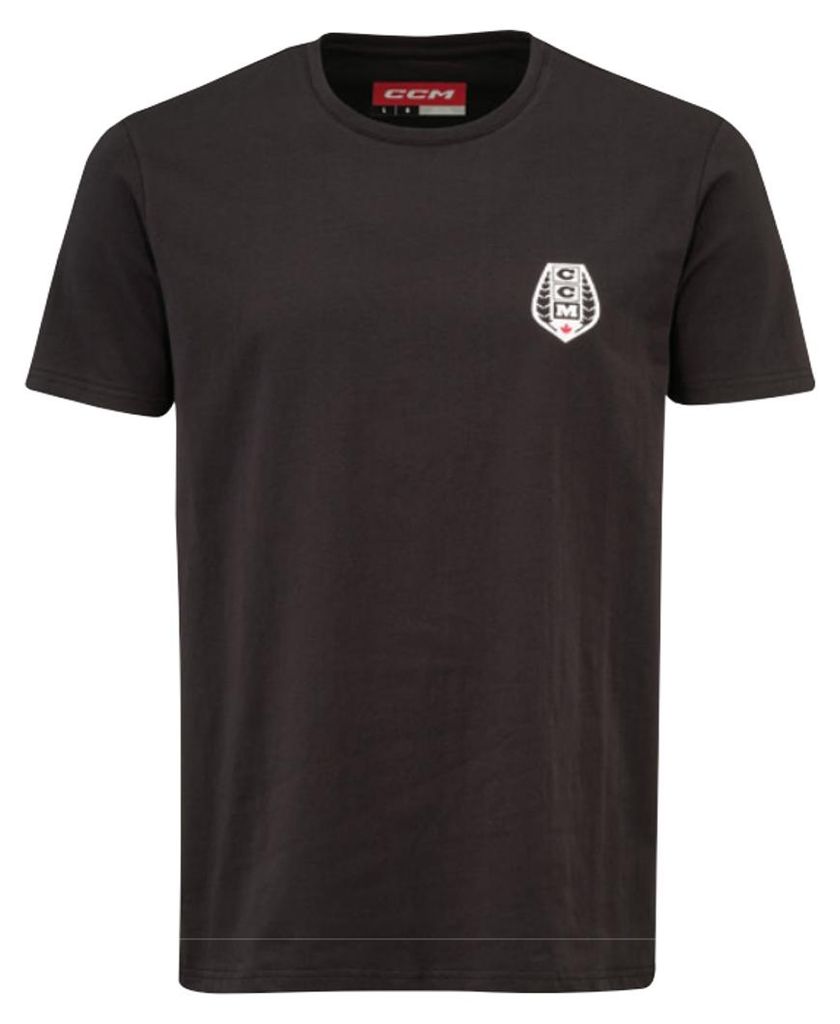 CCM Holiday Tee Senior, Größe:S, Farbe:schwarz Produktbild 