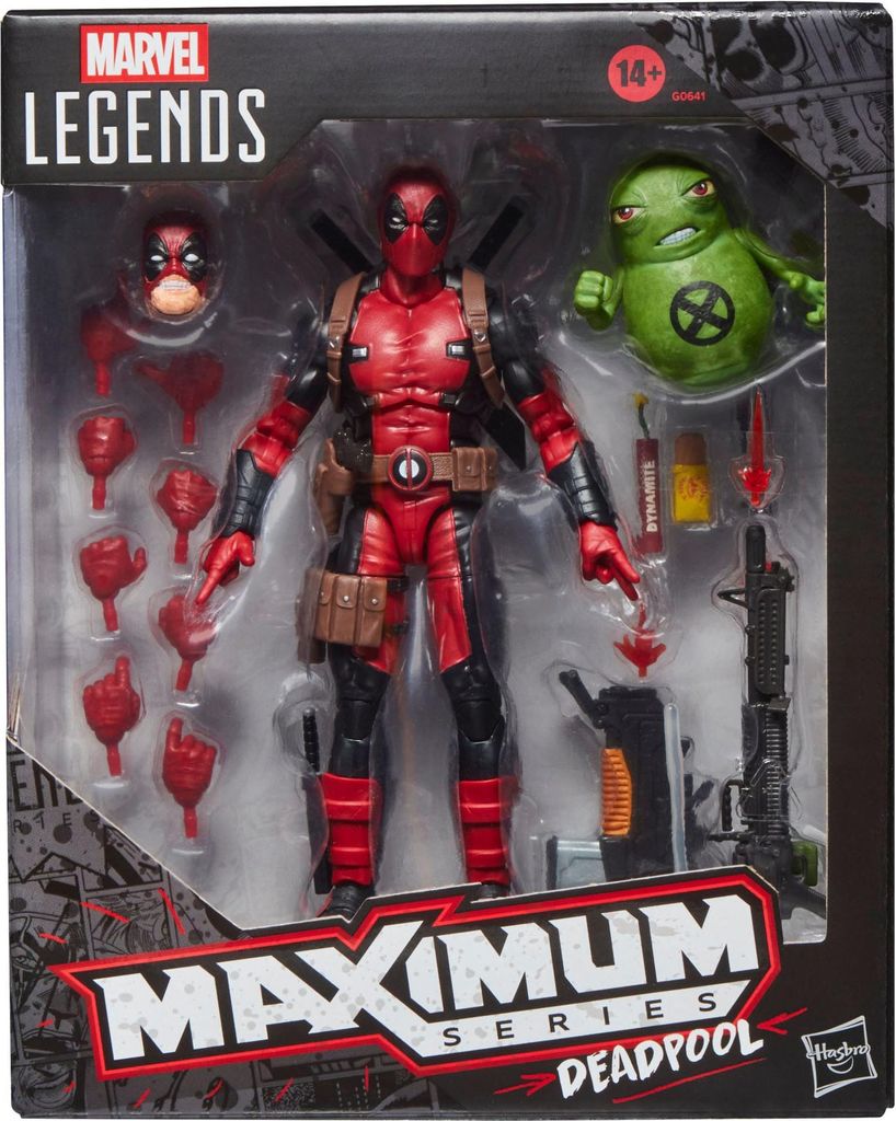 Hasbro Marvel Legends Deadpool Maximum-serie Actionfigur 15 Produktbild 