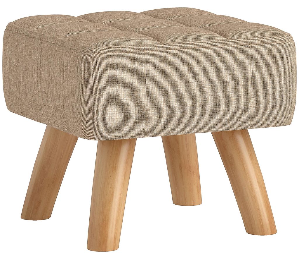 HOMCOM Fußhocker Hocker Moderner Sitzhocker mit Produktbild 