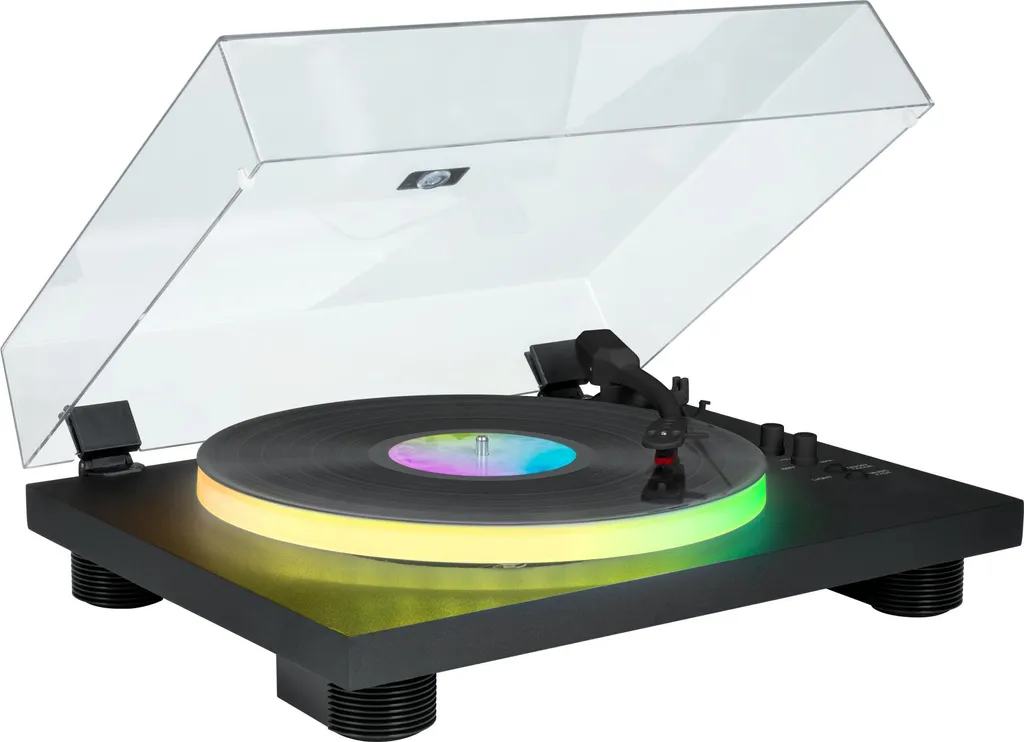 Gramophone Bluetooth avec Enceintes Intégrées Bigben PARTYBTTDLIGHT - 3