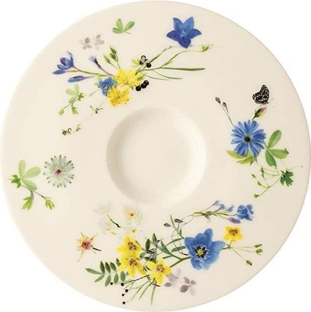 Rosenthal Brillance Fleurs des Alpes Espresso-Untere m. Coup