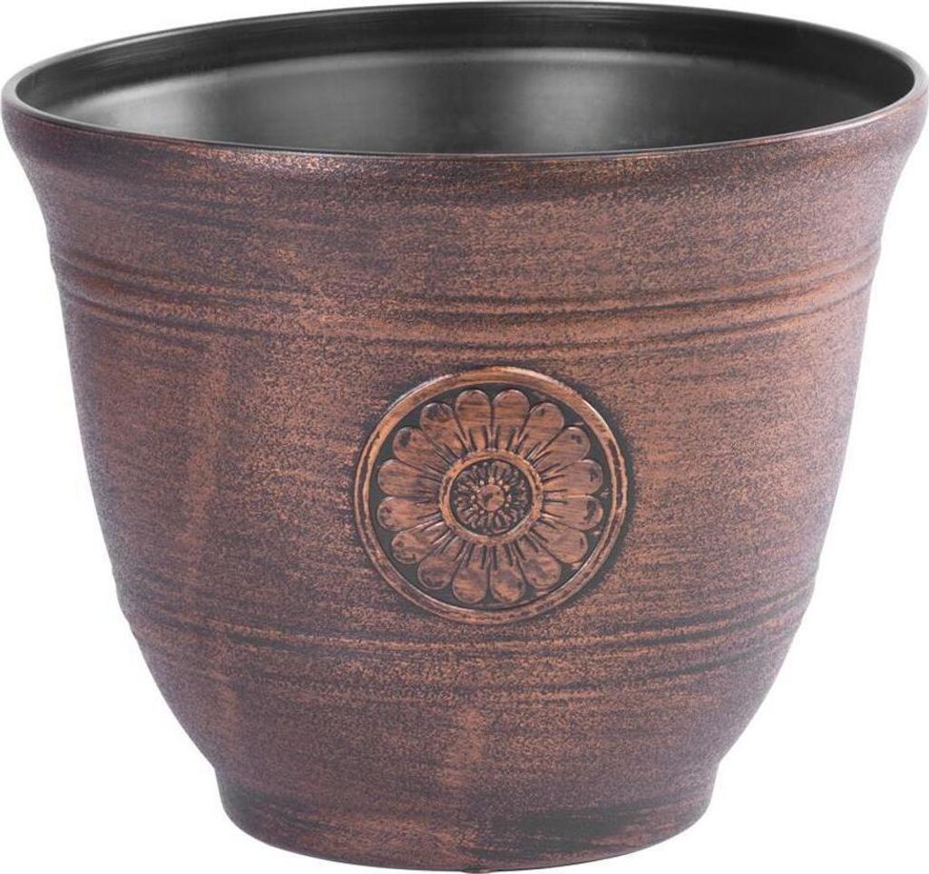 PROREGAL Blumentopf 30x25cm, Kupfer