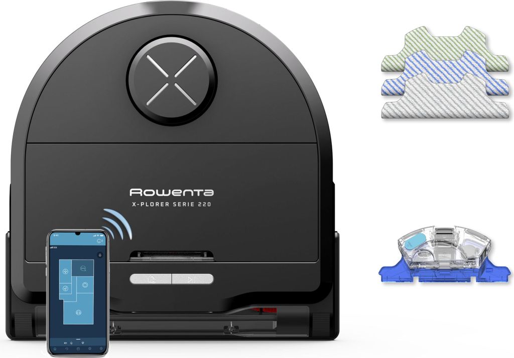 Rowenta Xplorer RR9475WH: Effizienter Nass-Trocken-Saugroboter für Ihr Zuhause