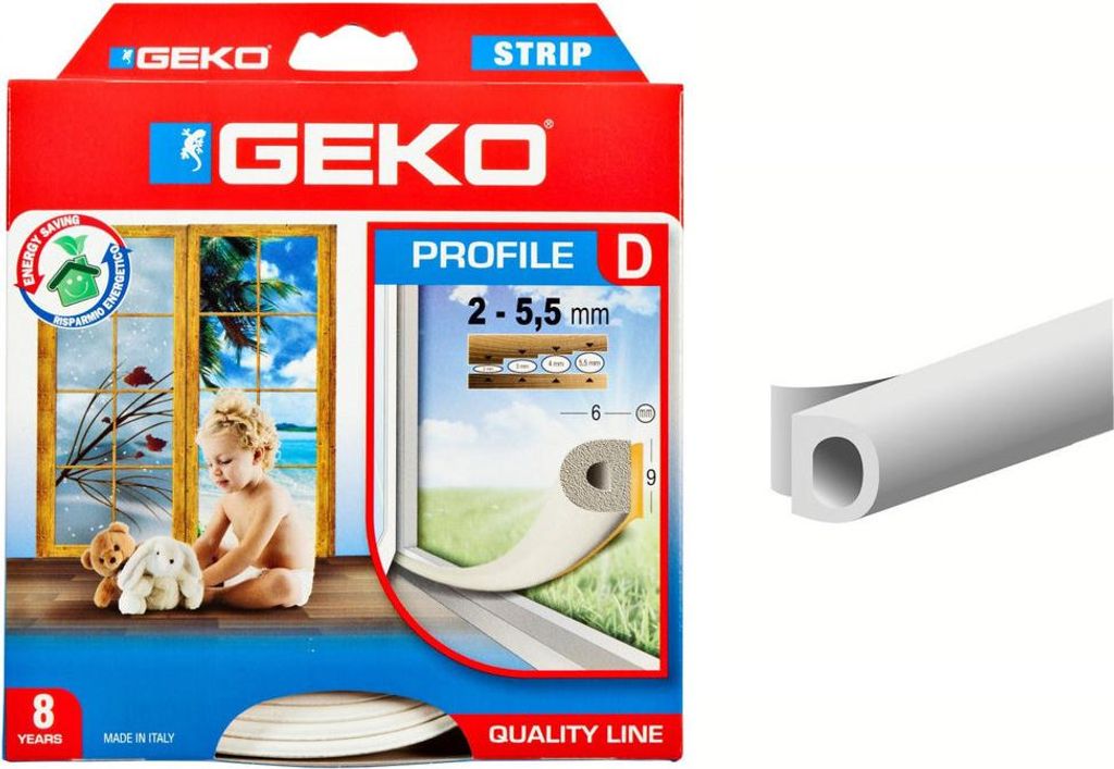 Geko Gelenkprofil Dunkelbraun - Geko