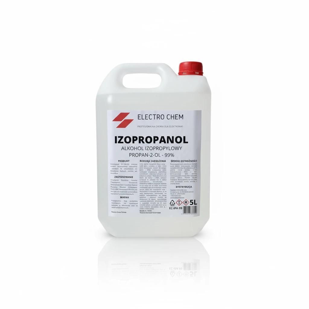 Izopropanol Electro Chem 99 - IPA 5L - Wysoka Jakość - Zdjęcie produktu 