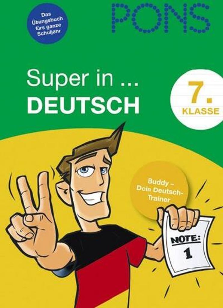 PONS Super in Deutsch, 7. Klasse: Buddy - Dein Deutsch-Trainer