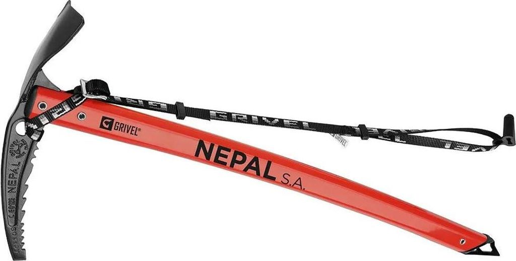 Grivel Nepal Sa Long Evo Eispickel Orange 74 cm Orange 74 cm