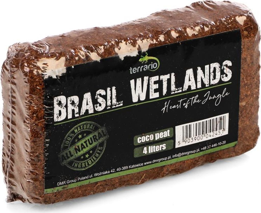 Terrario Brasil Wetlands 4l - Substrat aus Kokosfasern Produktbild 