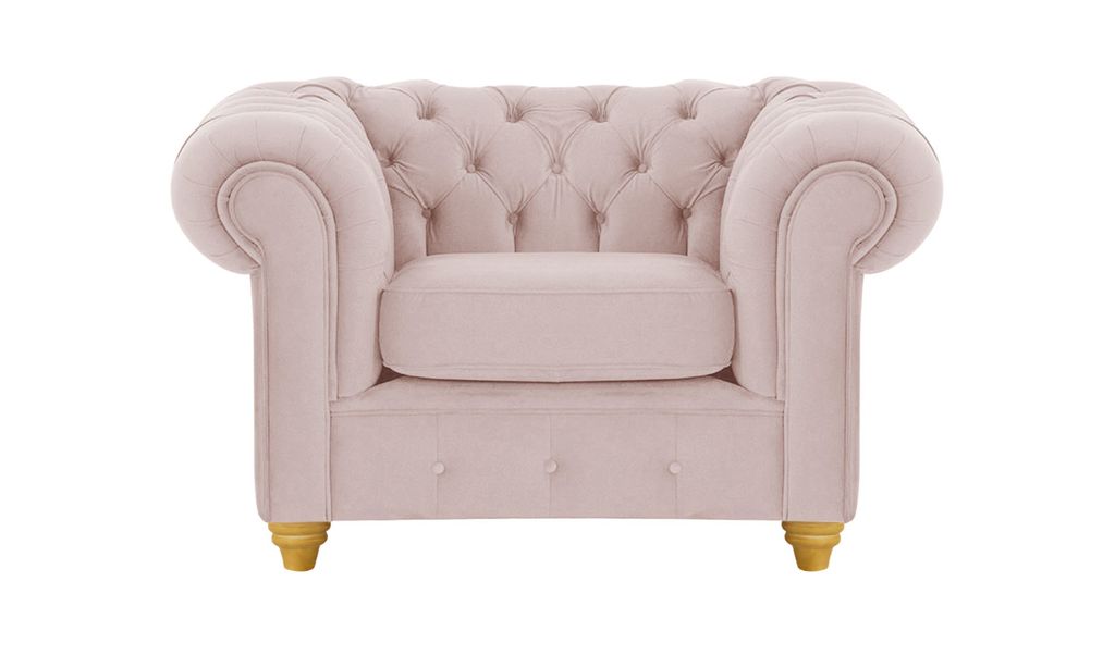 SLF24 - Sessel Chesterfield Max - helllila - Velluto 14