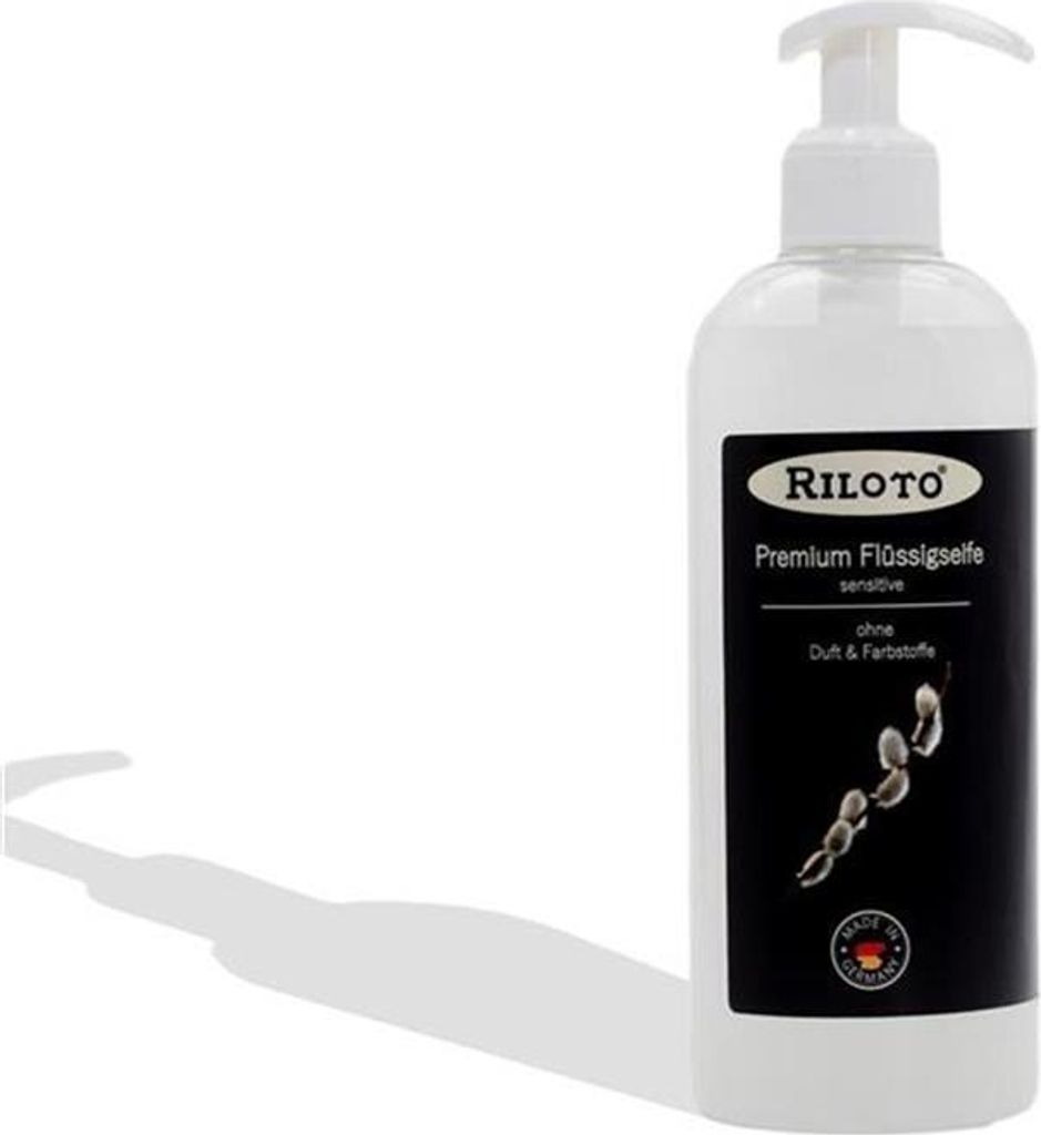 Riloto Flüssigseife Sensitive 500ml Handseife parfümfrei farbstofffrei