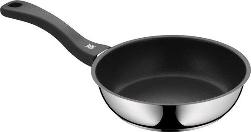 20cm Edelstahl Pfanne Antihaftbeschichtung Kunststoffgriff
