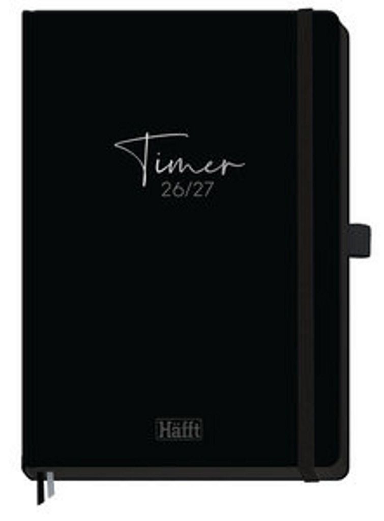 Häfft Timer Deluxe 26/27 Black Edition DIN A5 Produktbild 
