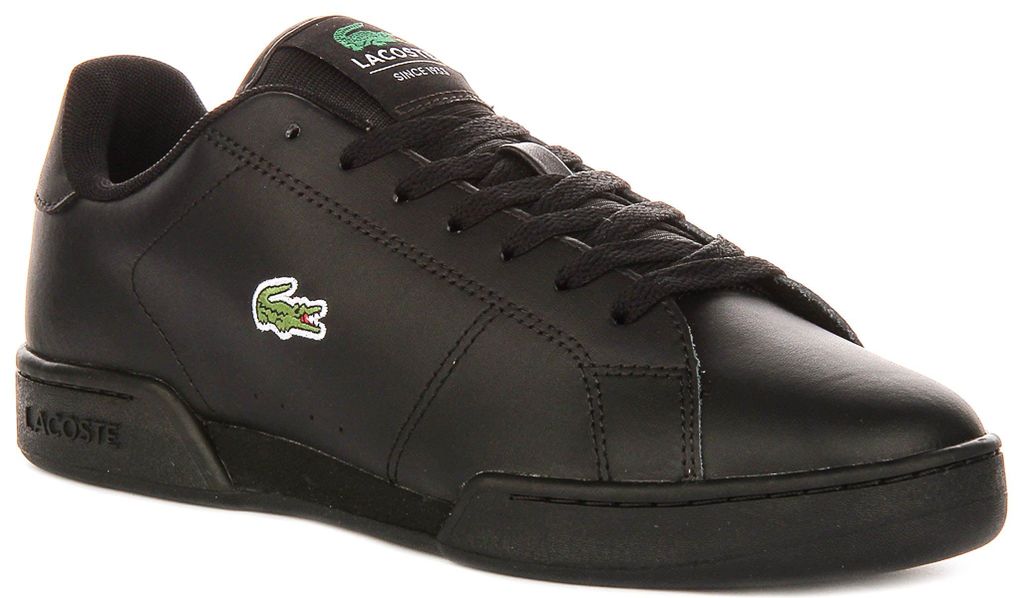 Lacoste Carnaby Cup 125 2 SMA Leder-Sneaker, Schwarz 43 EU Produktbild 