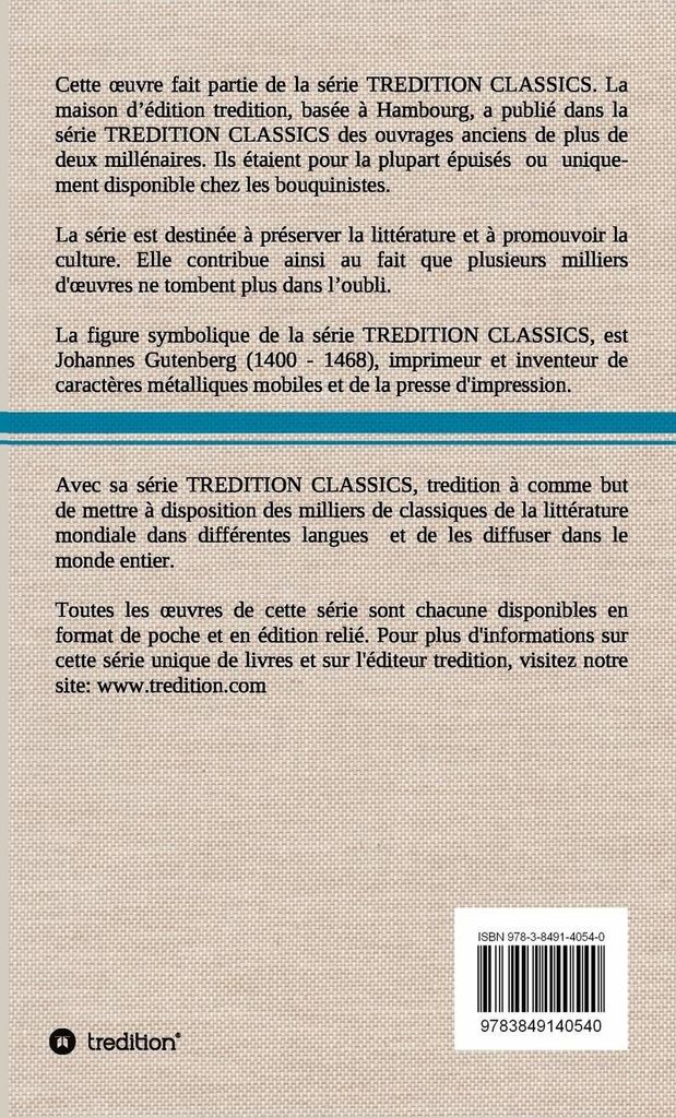 L'art de la mise en scène Essai d'esthétique théâtrale