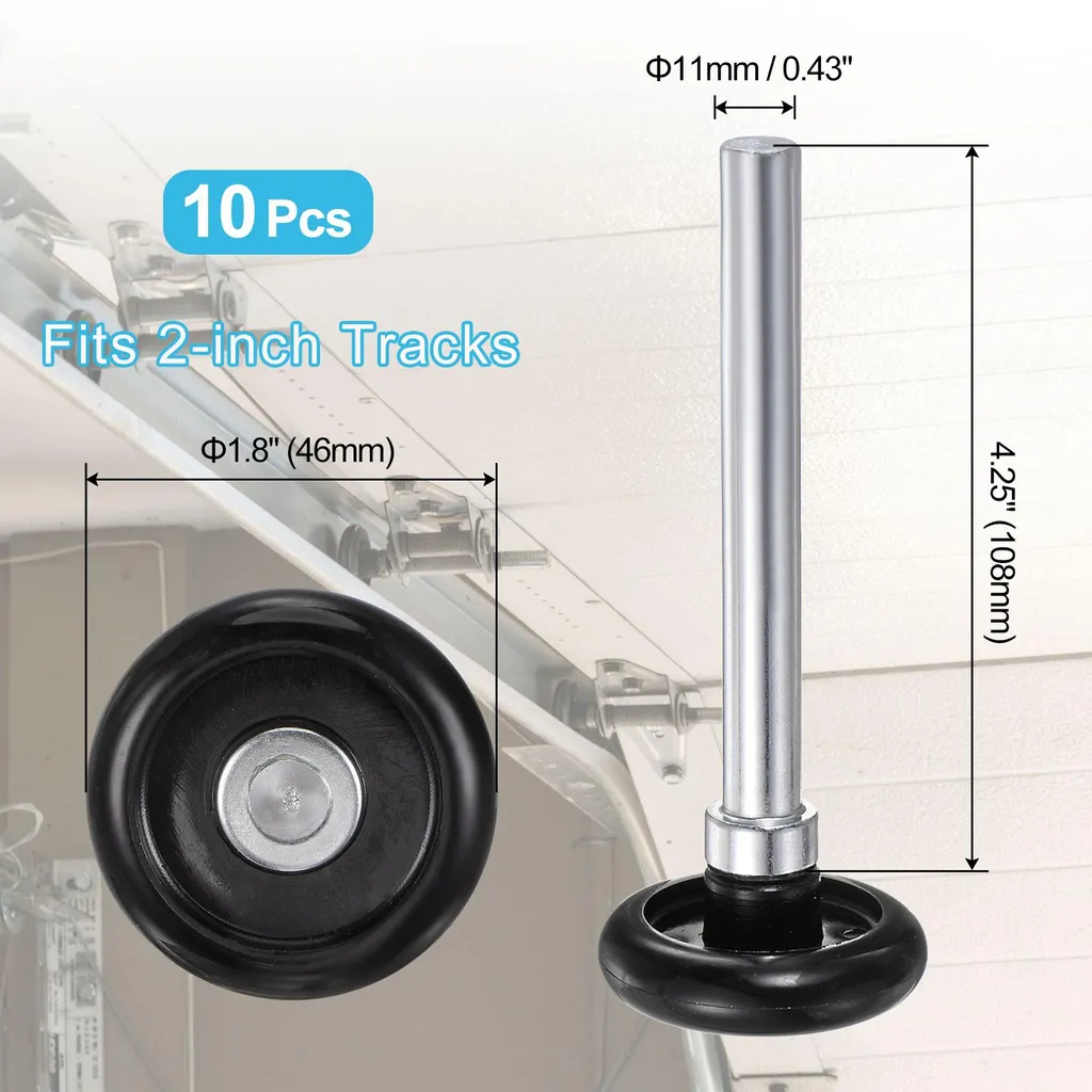 Supprimez les Bruit de Porte de Garage avec ces 10 Roulettes en Nylon
