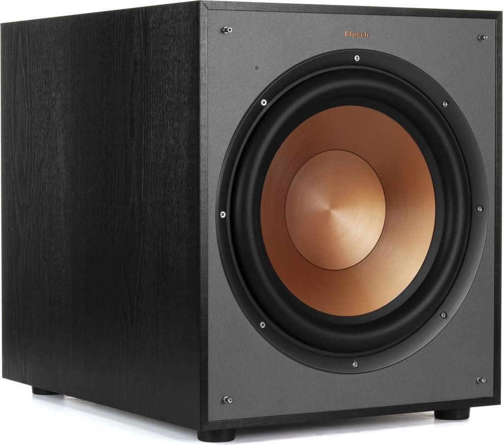 Klipsch R-120SW, 400 W, 29 - 120 Hz, 116 dB, 30,5 cm (12"), Schwarz, MDF-Platten