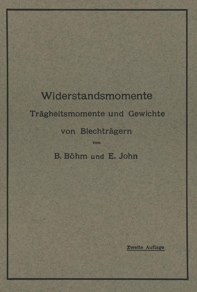 Widerstandsmomente