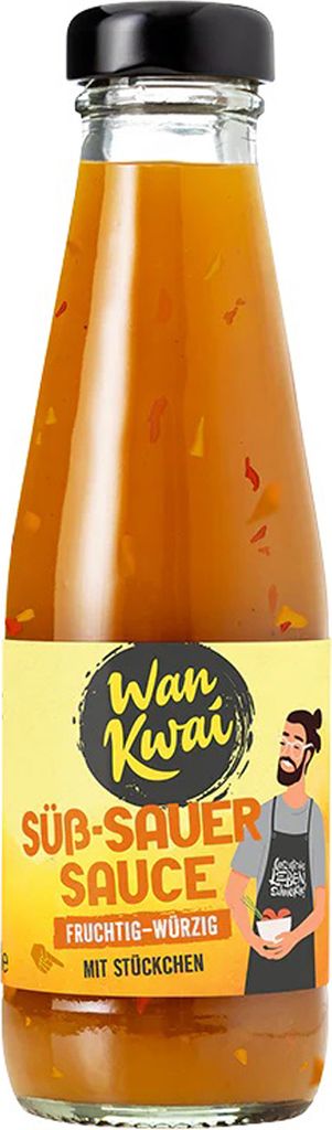 Wan Kwai Süss Sauer Sauce typisch wie in fernöstlicher Küche 250ml