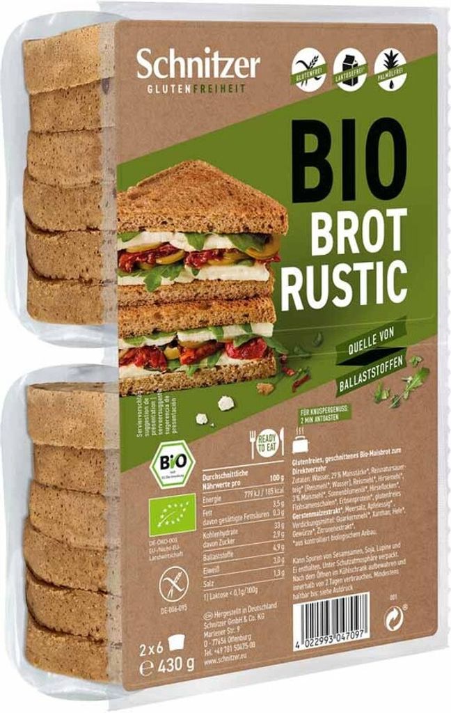 Pane 'n Toast - Scuro 430g Immagine del prodotto 