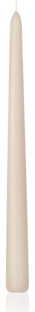 Wiedemann Kerzen Spitzkerzen Schlamm 250 x Ø 25 mm, 50 Stück, GASTRO Pack, rußarm, tropffrei