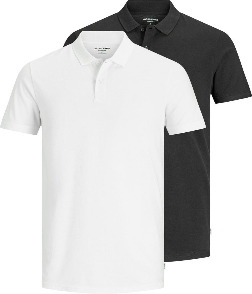 Jack & Jones Basic Poloshirt Herren (2-pack) Produktbild 