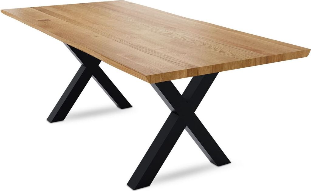 Esstisch Daisie 3 160x79x90 Esszimmertisch Massivholz Wildeiche