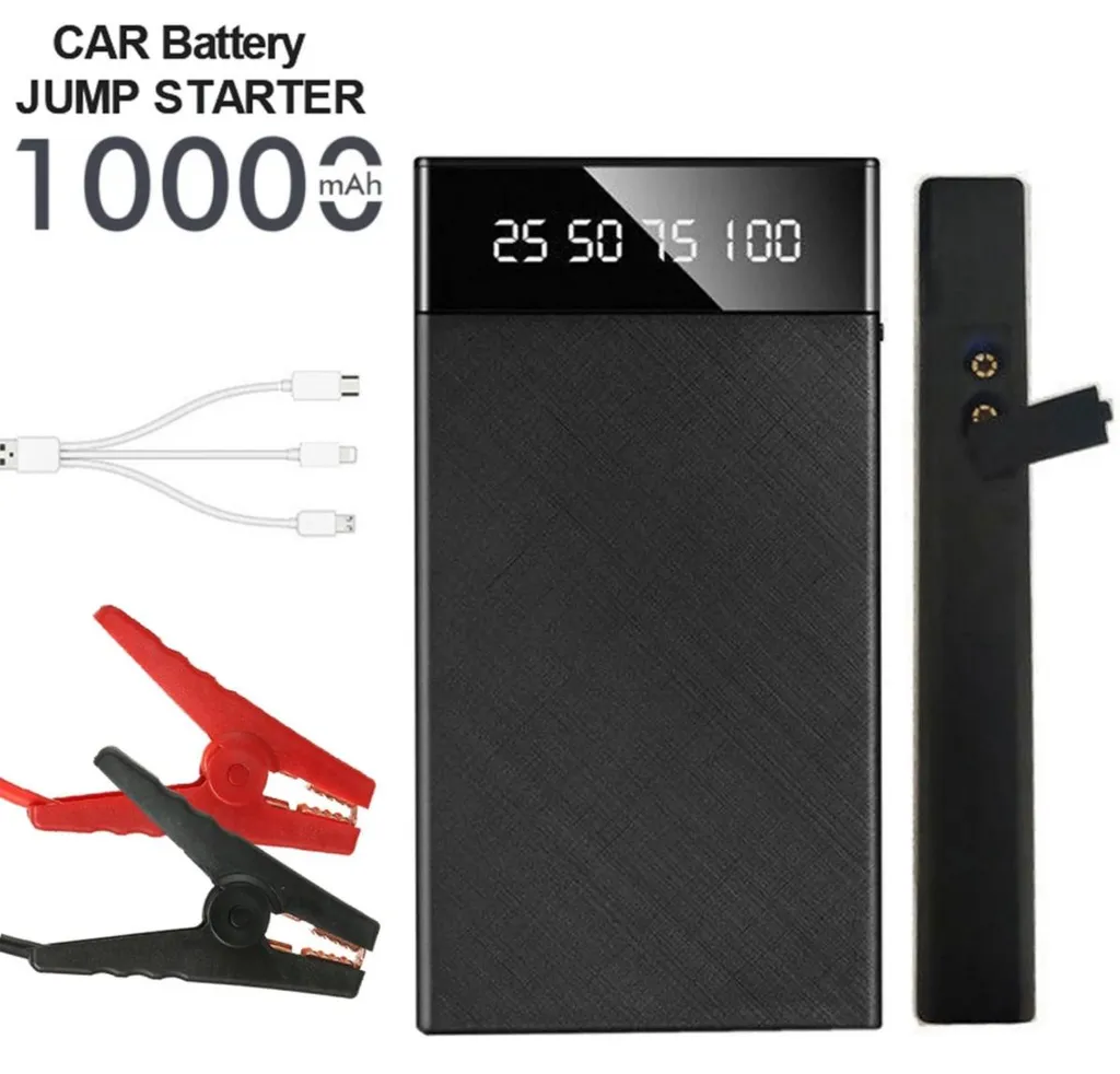 Booster de batterie et chargeur autonome 12V 1000A haute capacité