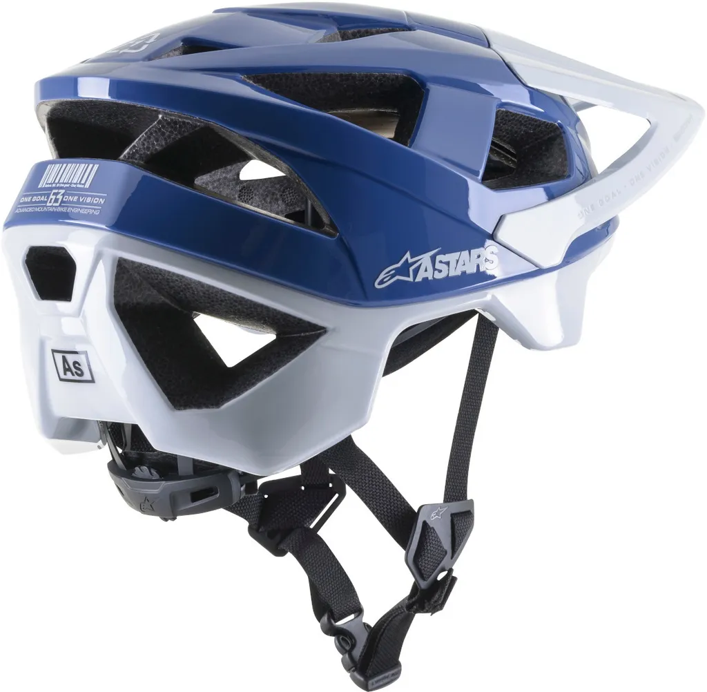 Casque VTT Alpinestars Vector Pro A1 Bleu Taille S - Protection MTB