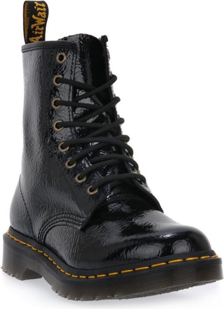 DrMartens 1460 Black Distressed Pat 37