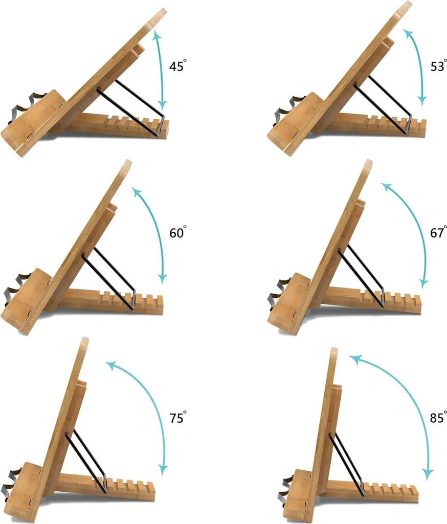 Support de lecture standard Equivera pupitre de table ergonomique