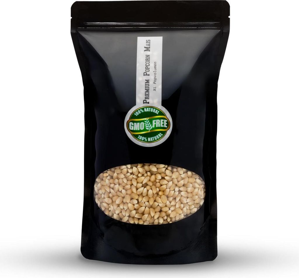 Gourmet White Butterfly Popcornmais 1 kg für Produktbild 
