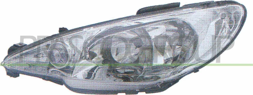 Faro Anteriore Sx Peugeot 206 Prasco PG0094904 Ricambio Compatibile 6204S9