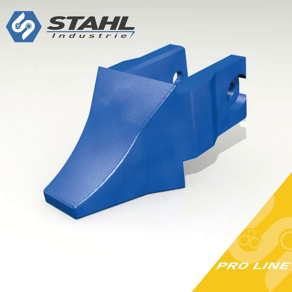 Pulverisierer Zahn 245x90 aus Stahlguss | Passend für Krupp, Atlas Copco, Epiroc