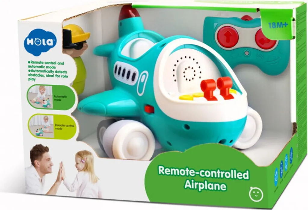Avion Télécommandé Anti-Crash Facile à Manier pour Débutants et Enfants RC