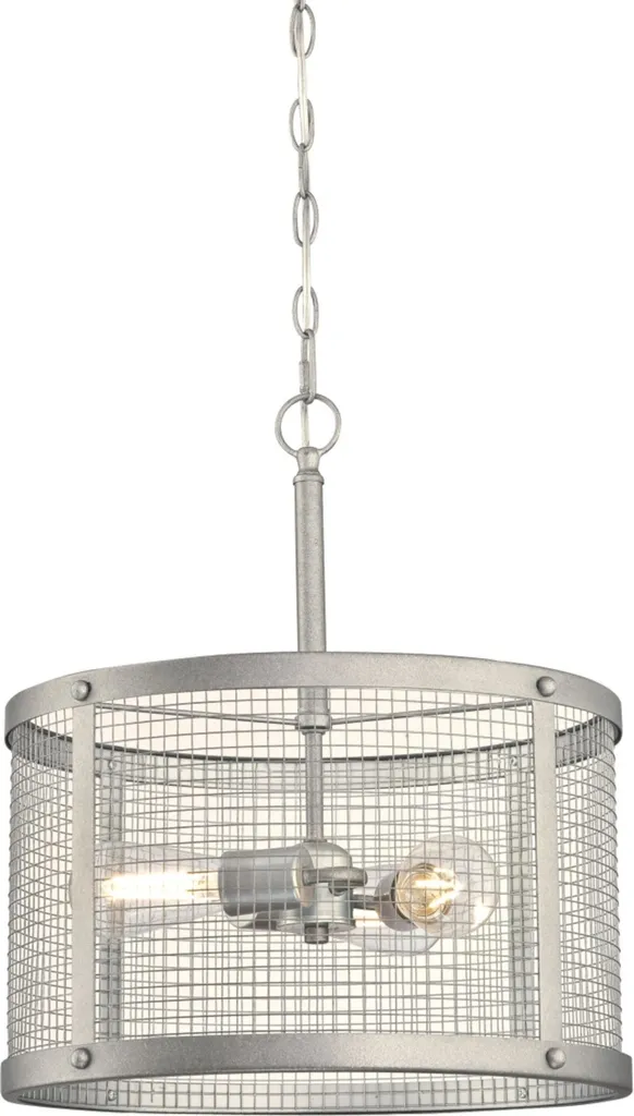 Éclairez vos grands espaces avec la suspension 3 lampes Emelie Acier