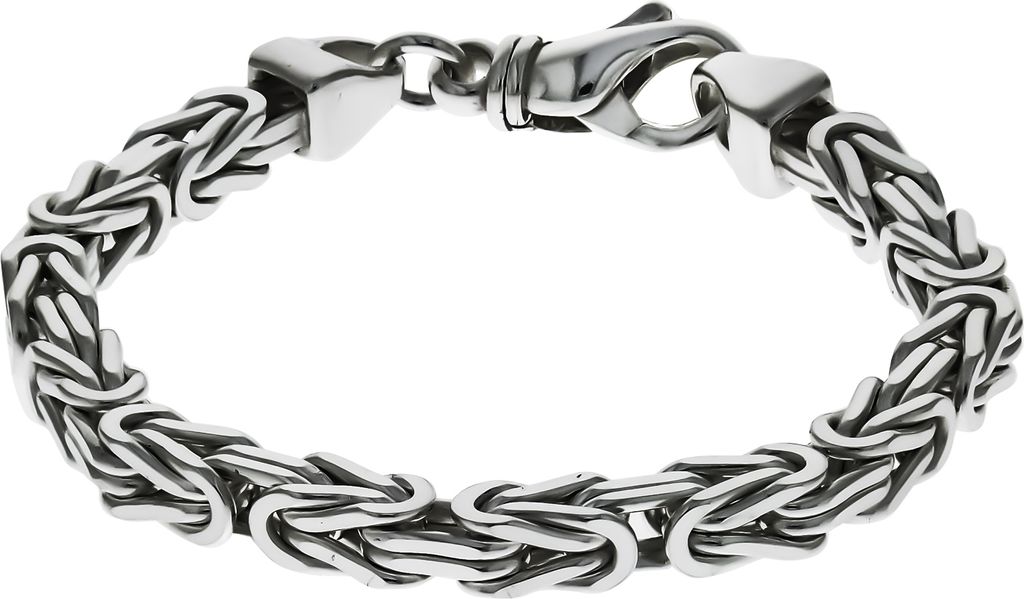 Zeeme Basic Armband 925/- Sterling Silber 20cm weiß 315260016
